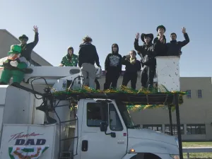 Day 39: Parade Cheer From the Truck